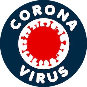 Corona Virus als Symbol